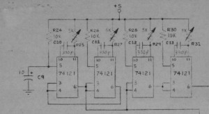 SCELBI cpu clocks