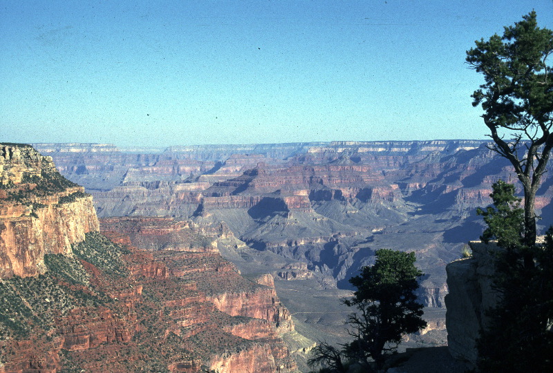 The View From Near the Top of the South Kaibab Trail