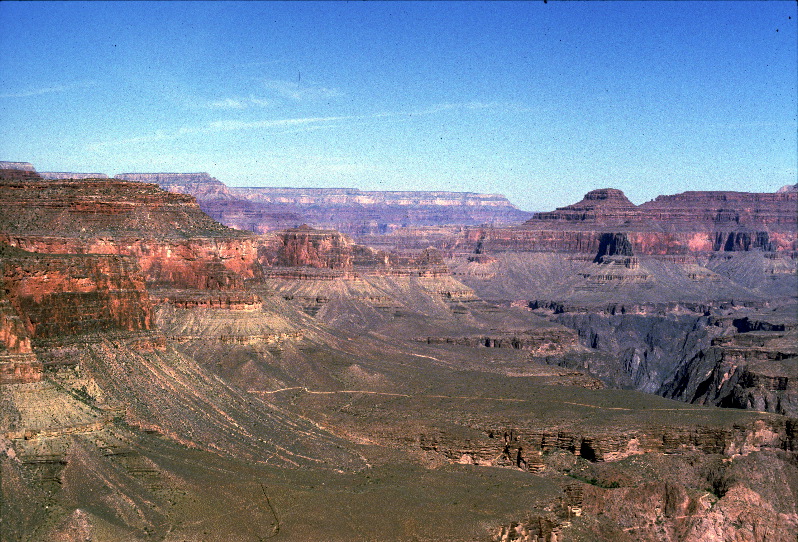 View of  Section of Bright Angel Trail