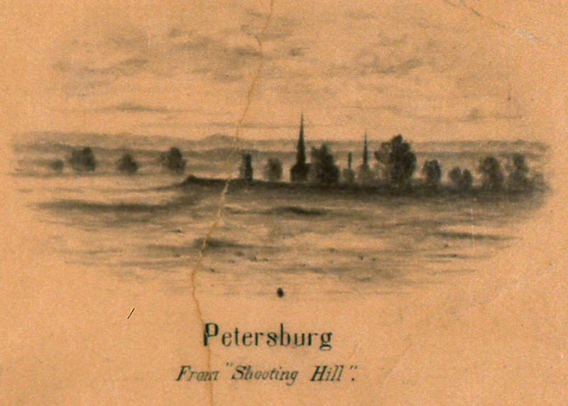 Petersburg from Shooting Hill
