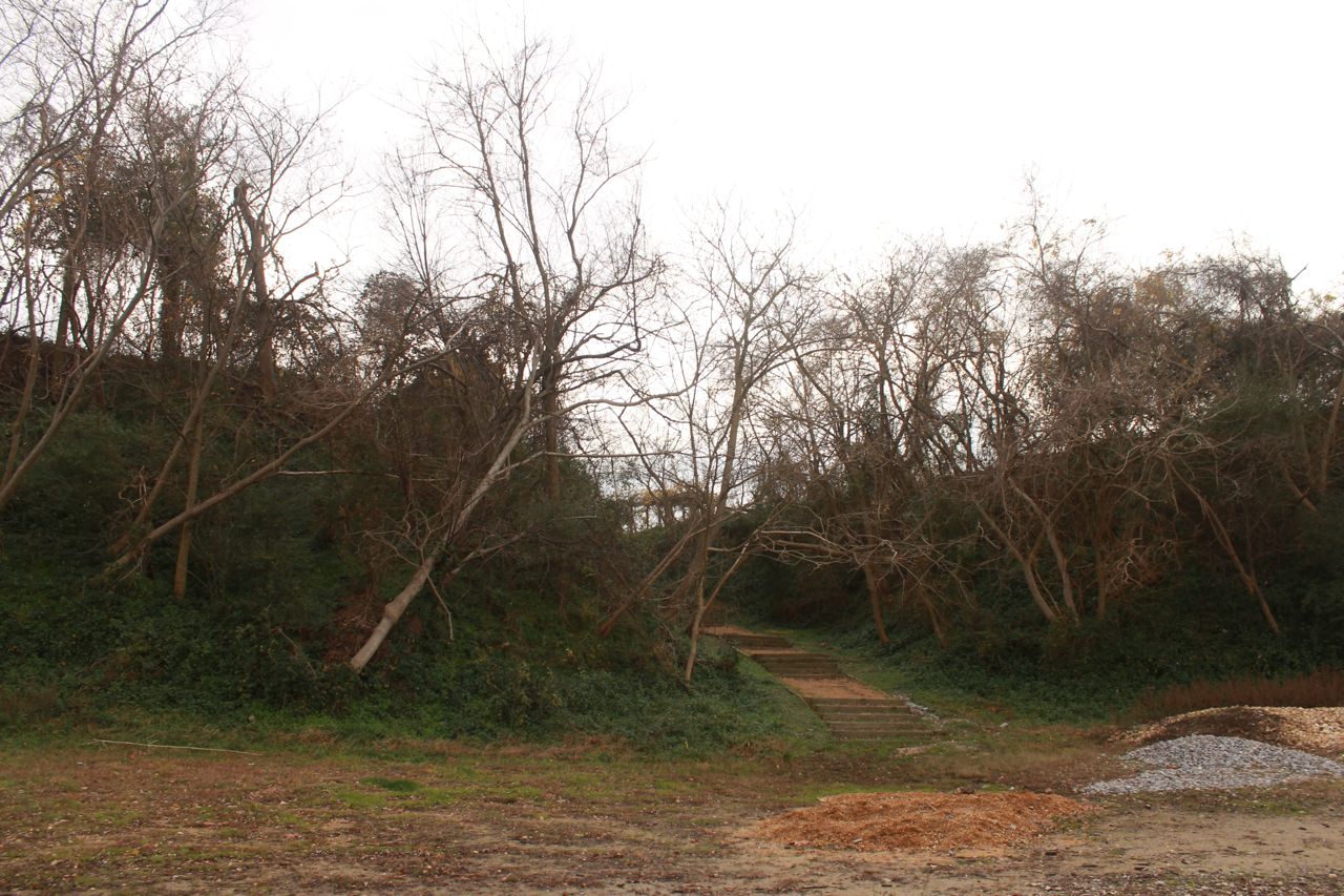 looking back up the
      access path