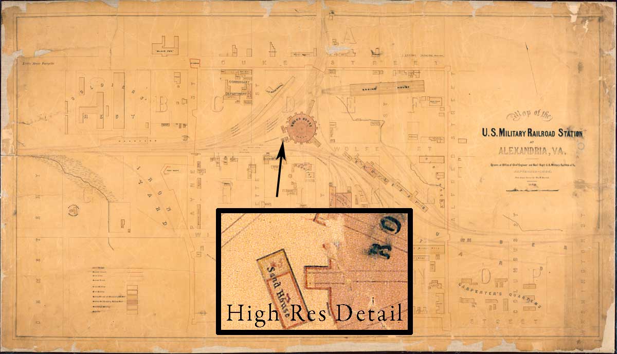 Alexandria Depot Map