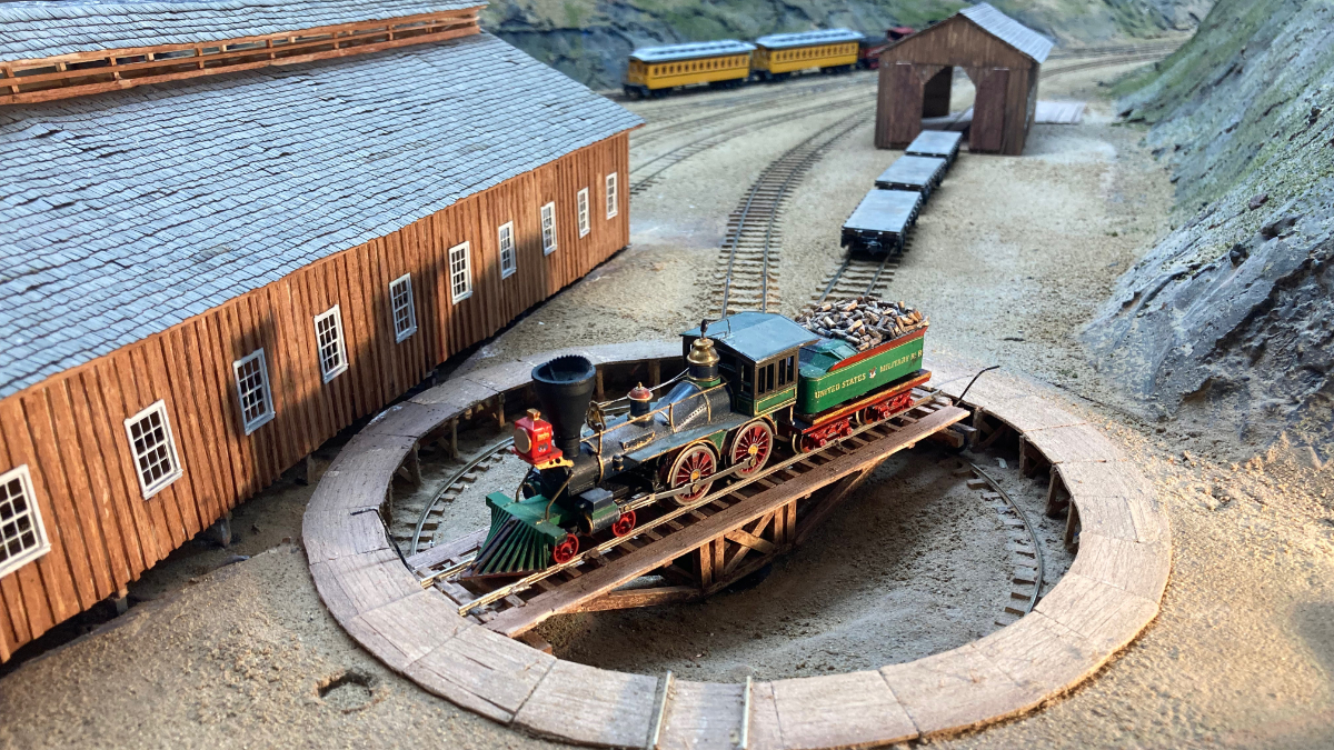 The Round Taable on the City Point Terminal Model Railraod